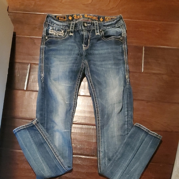 Rock Revival Women's Blue Skinny Jeans
